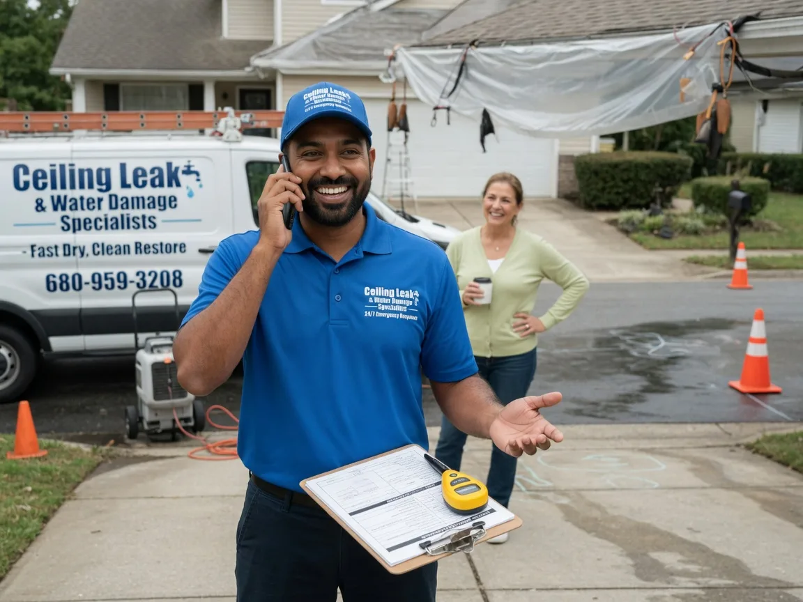 Ceiling Leak Cleanup Fogelsville, PA FAQs